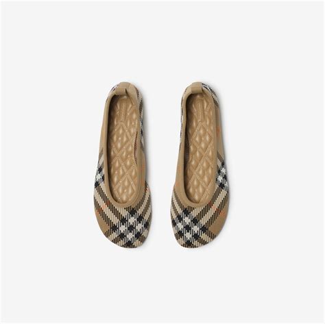 ballerine burberry bimba|Check Knit Baby Ballerinas in Teacup .